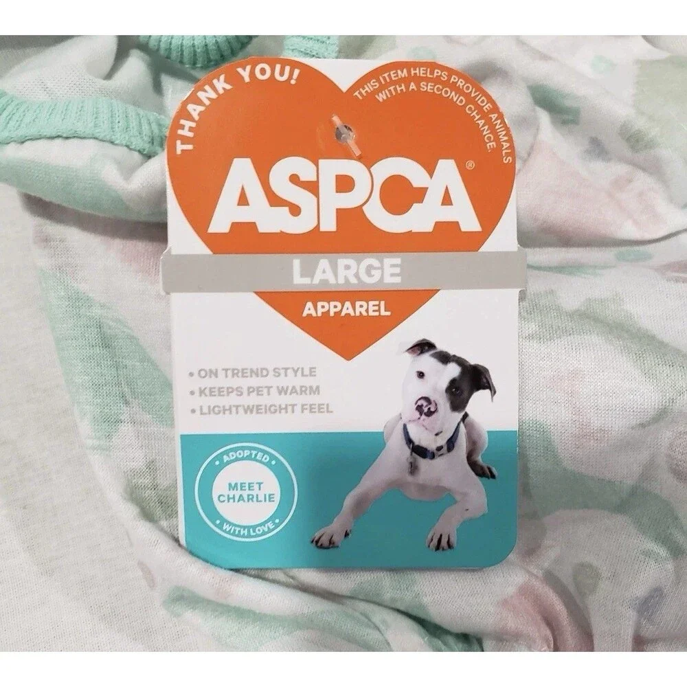 ASPCA Dog Pajamas Size Large Brand New